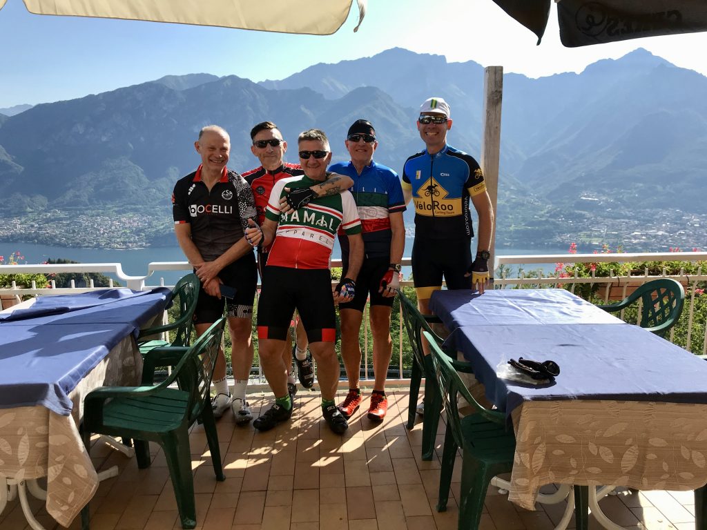 Cycling at Lake Como
